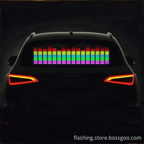 Hot selling EL auto car sticker